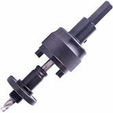 Mandrel 14mm-152mm quick change with 11mm hex shank c/w 1/4' hss pilot
